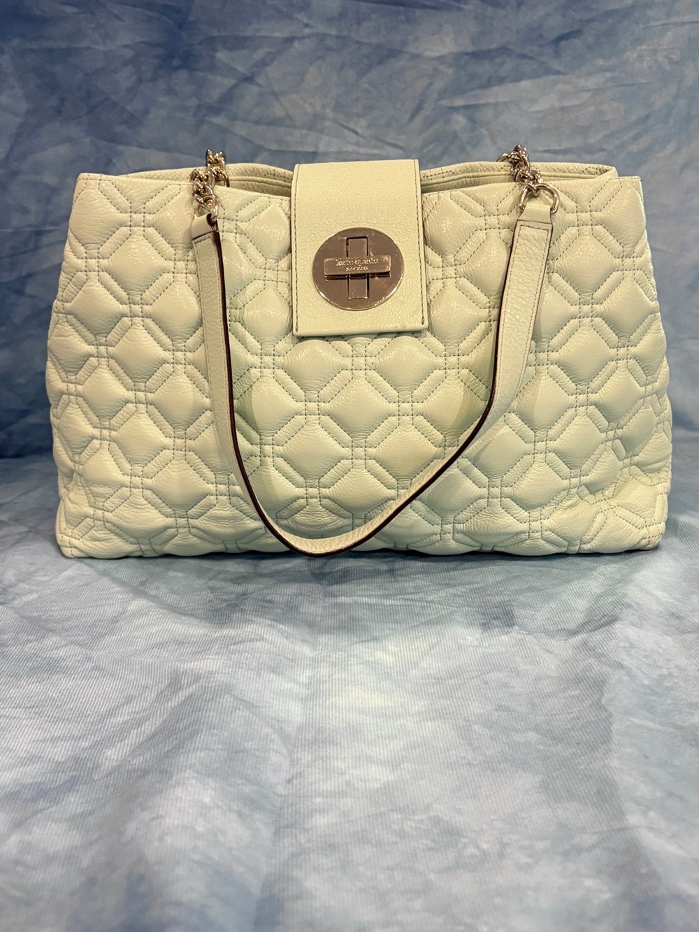 Kate Spade New York mint green Astor Court Elena Tote